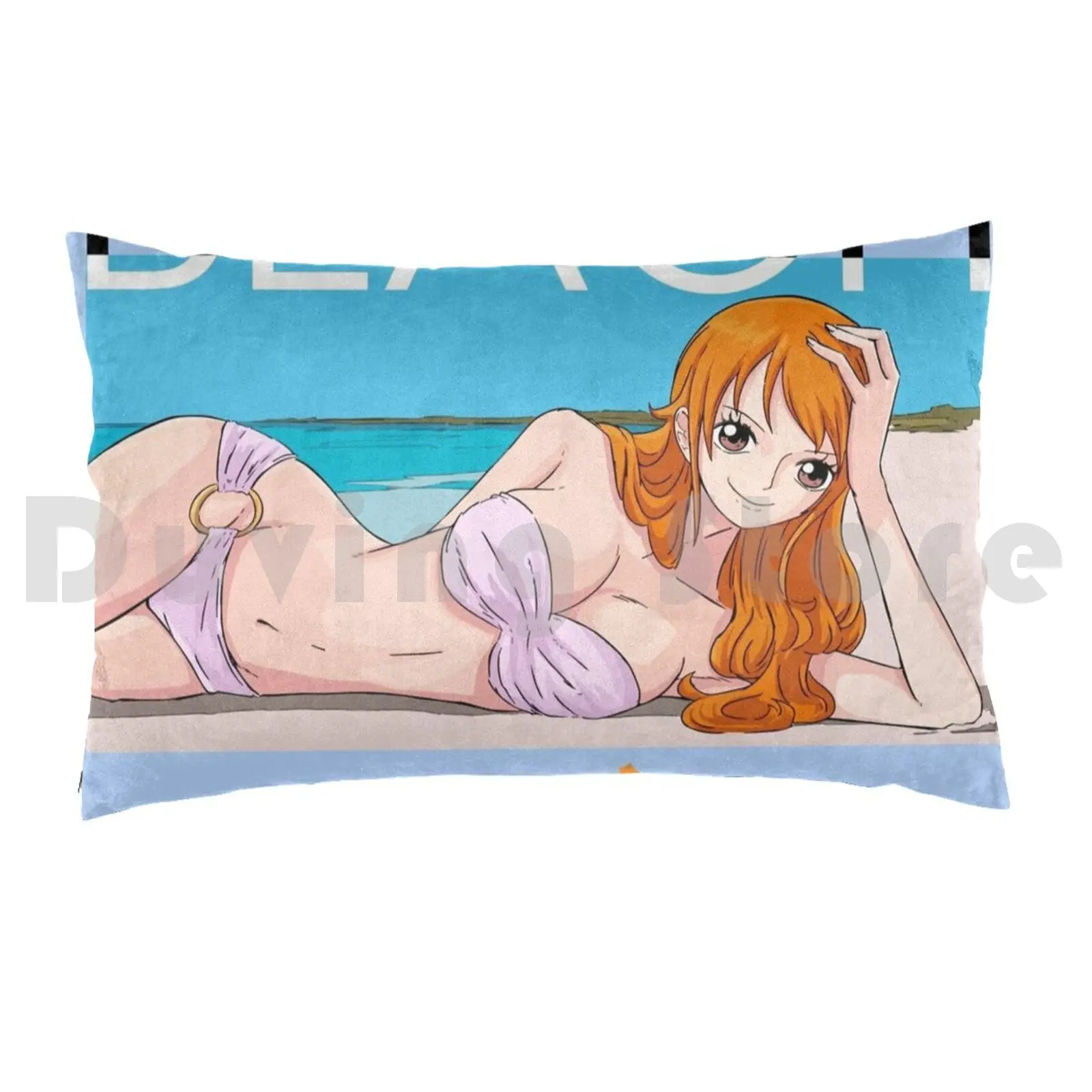 Nami-Pillow Case 20*30 Inch Anime Manga Anime Monkey D Luffy Roronoa