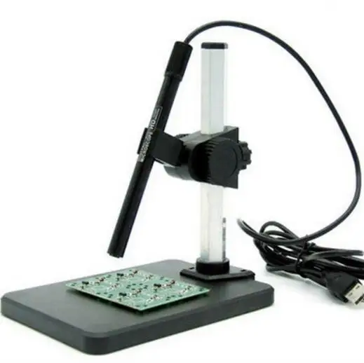 

600X Ручка стиль светодиодный электронный увеличительное стекло Карманный USB цифровой микроскоп со светом спасательный кронштейн для ремонта мобильного телефона