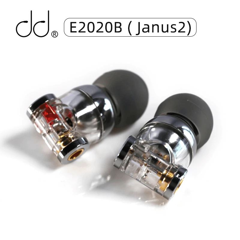 DD E2020B(Janus2) Dynamic Earphone New Janus MMCX /0.78 Dual Sockets HiFi In-Ear Monitors Earphones