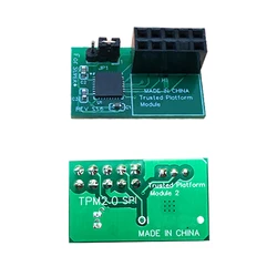 Per scheda madre MSI TPM 2.0 crittografia modulo di sicurezza scheda remota modulo di sicurezza SPI TPM2.0 a 10pin