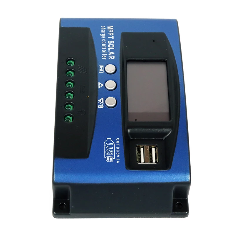Regolatore di Energia solare Pannelli Battery Pack di Carico MPPT REGOLATORE Solare 12V/24V di Carica e Scarica di Corrente di Controllo del Display