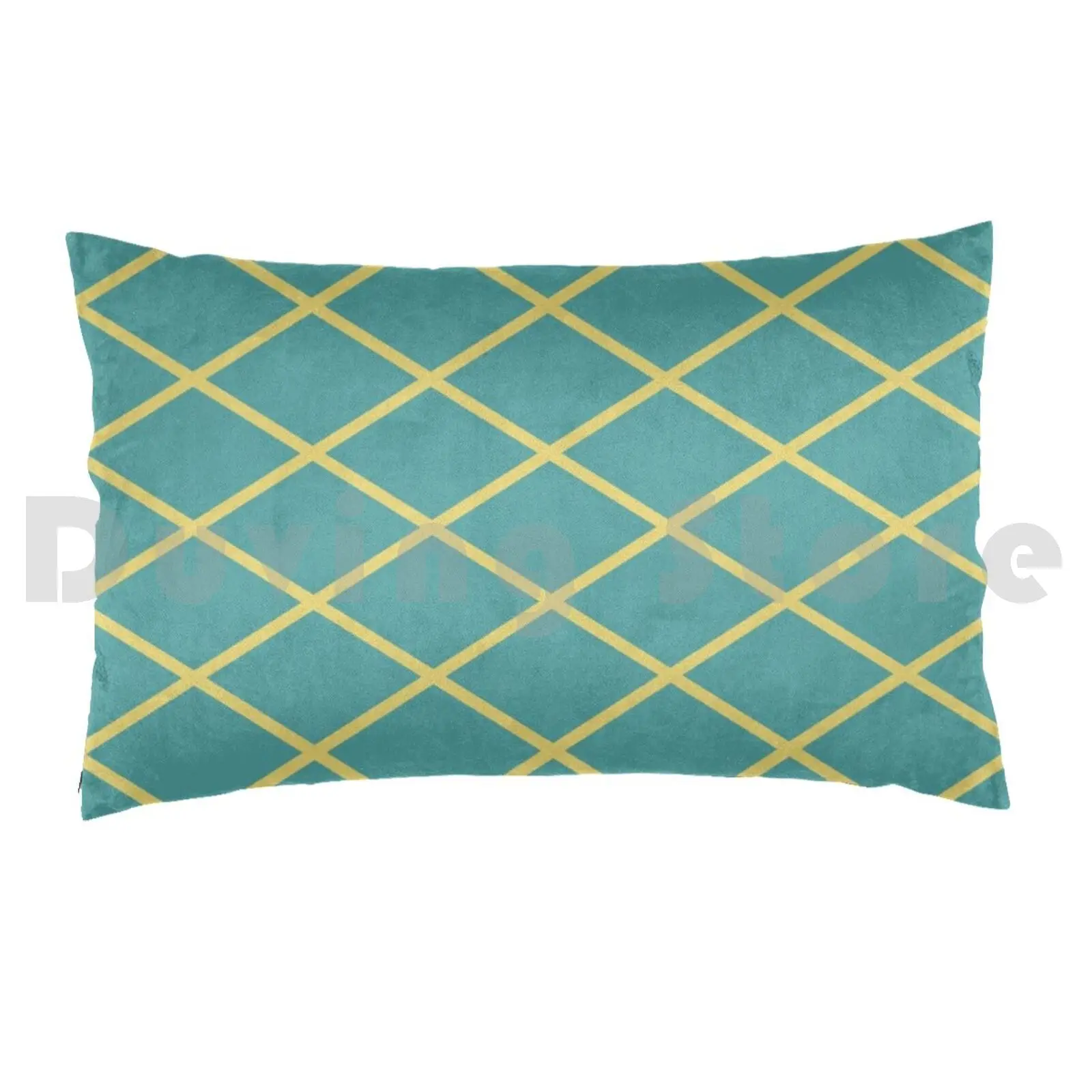 Diego Pillow Case Printed 35x50 Steel Ball Run Golden Experience Bizarre Adventure Brando Patterns Geometric