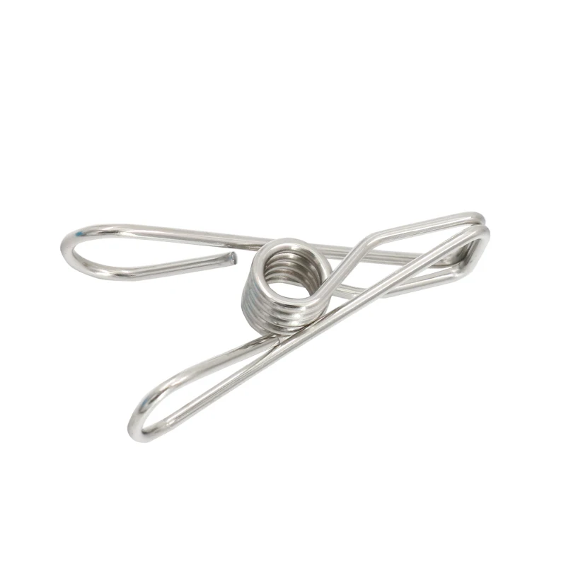 SGYM 20PCS 304 mollette in acciaio inossidabile clip per appendere Pin lavanderia morsetto antivento