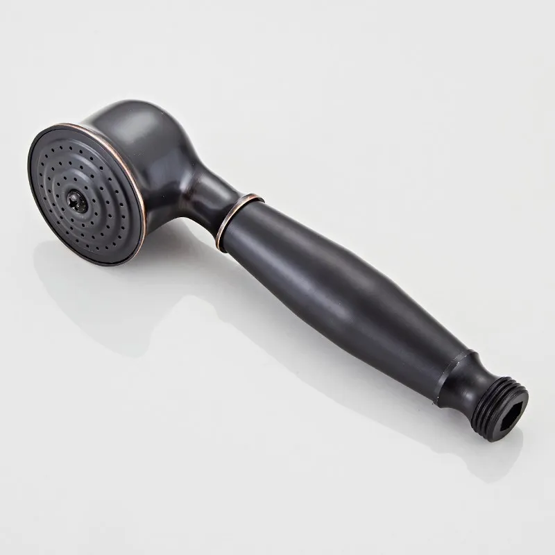 Black Antique Gold Chrome Brass Telephone Style Bathroom Shower Head Water Saving Hand Held Shower Head Spray