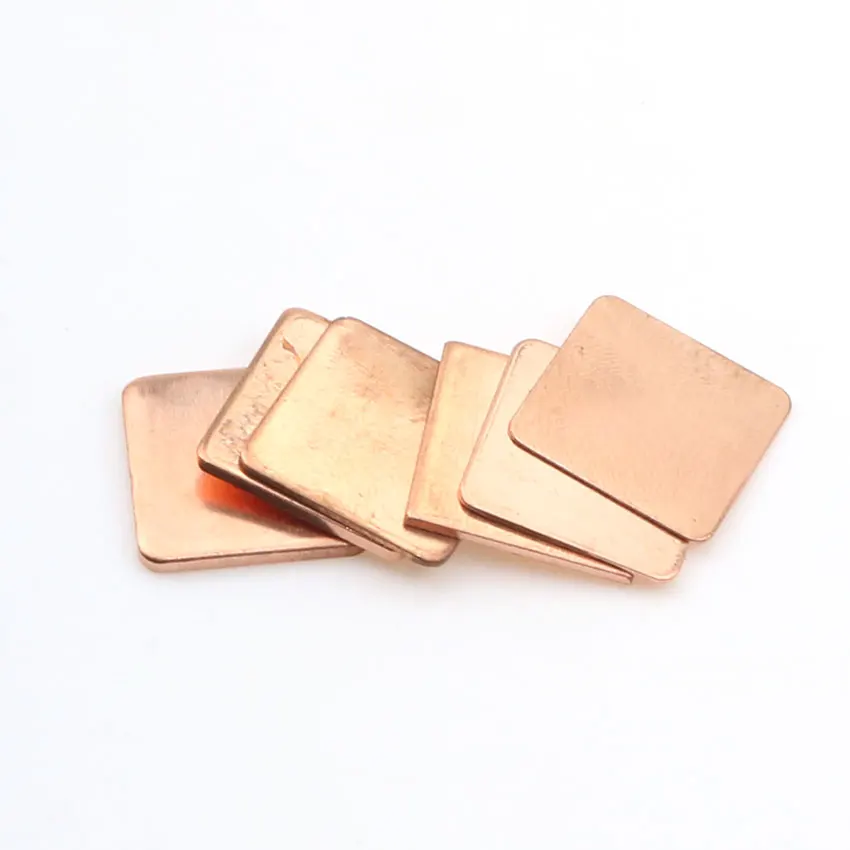 1Pcs 0.3mm/0.5mm/0.8mm/1.0mm Laptop Copper Sheet Plate Strip Shim Thermal Pad Heatsink Sheet For GPU CPU VGA Chip RAM Cooling - Image 2