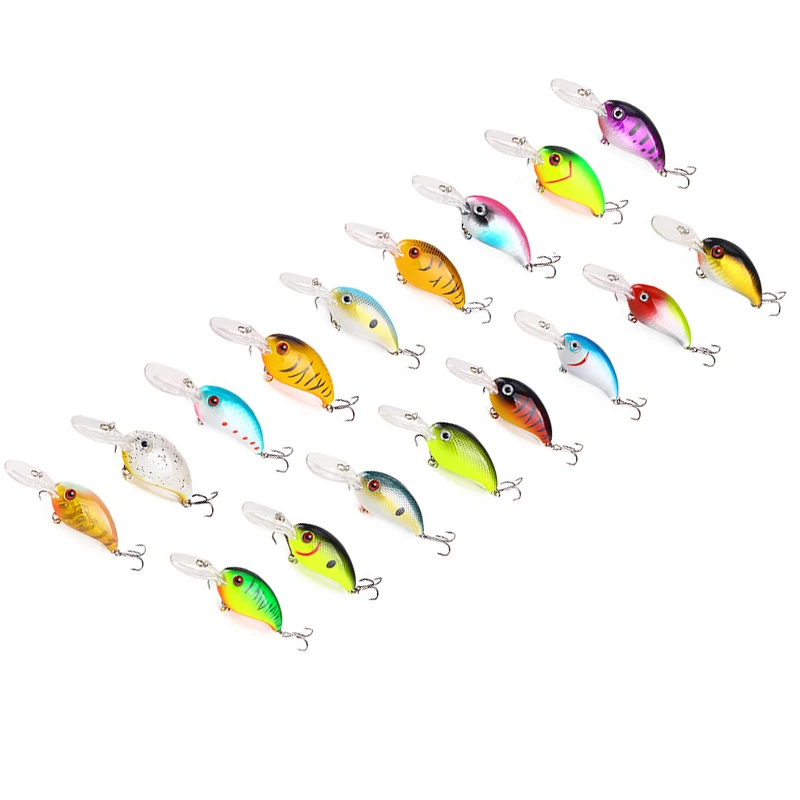 

10cm 13.6g Fishing Lures laser Crank Bait Topwater Sea fishing Hard Artificial Bait Wobblers Fishing Tackle Crankbait pesca