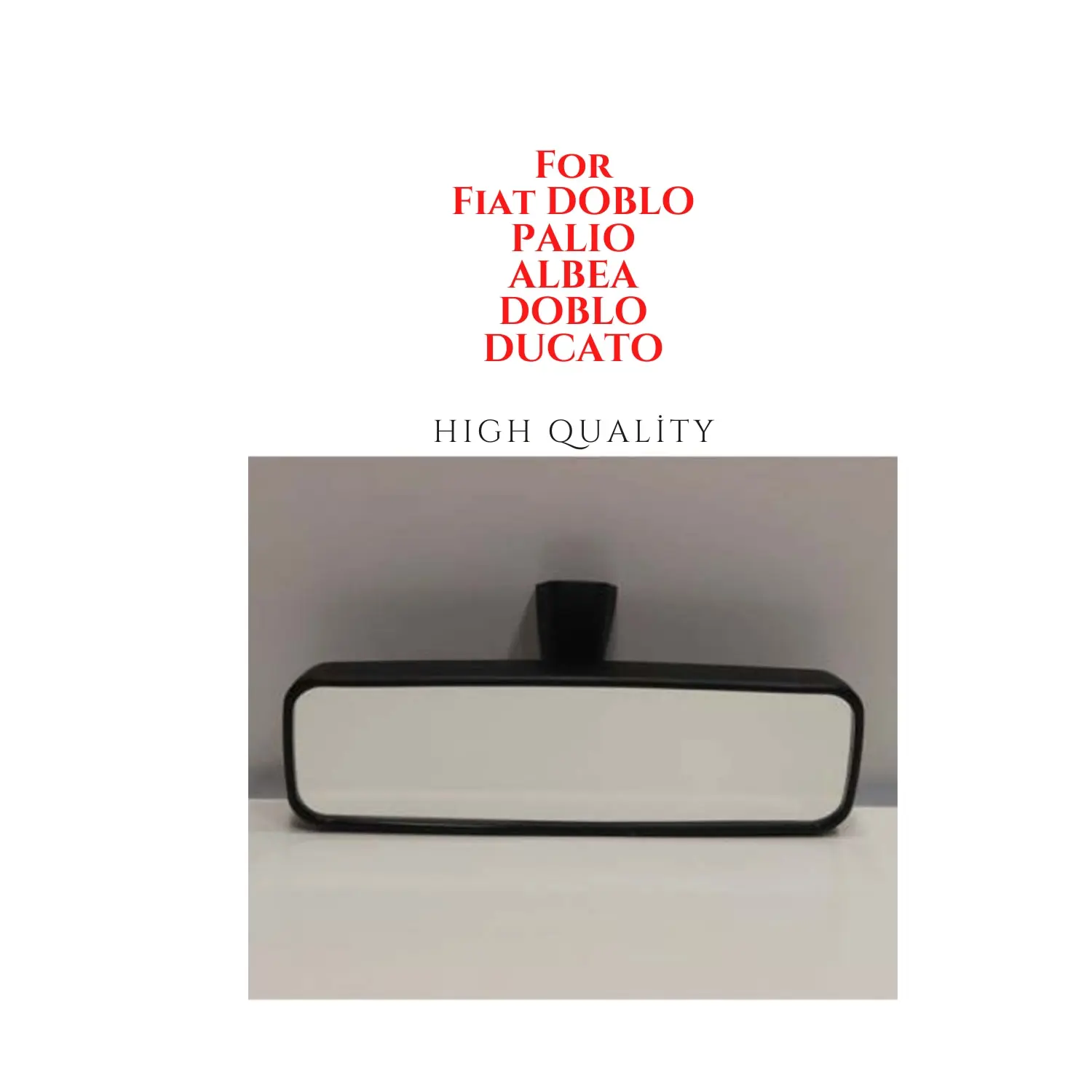 FOR FIAT PALIO ALBEA LINEA DOBLO DUCATO INTERIOR REAR VIEW MIRROR LONG CAR ACCESSORIES HIGH QUALITY REASONABLE PRICE 735256088