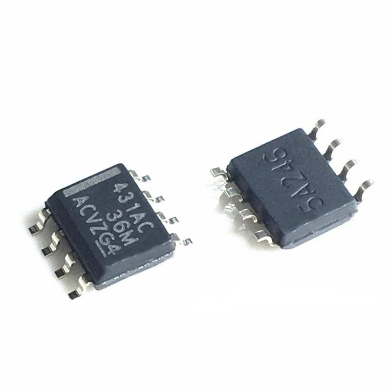 10PCS TL431ACDR SOP8 TL431AC SOP 431AC SMD TL431 SOP-8 TL431ACDT new and original IC