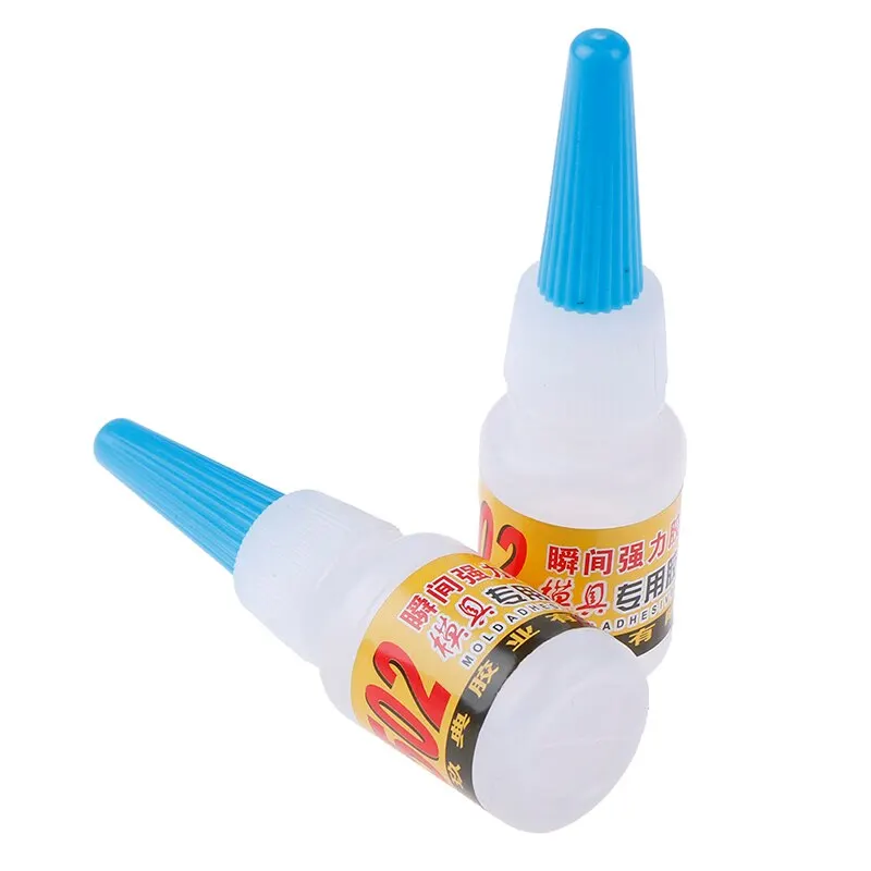 2 шт. 502 супер мгновенный клей Быстросохнущий Цианакрилатный Клей сильной Бонд быстро Crafts Repair
