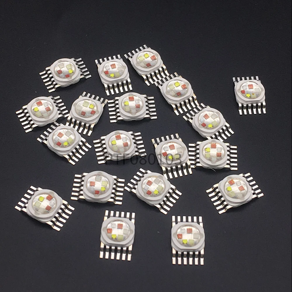 High Power RGB / RGBW /RGBWY 3W 9W 12W 15W 2 4 6 8pin Diode 3W 9W 12W 15W Watt COB for 8Pin 12W LED Stage Light Source Beads