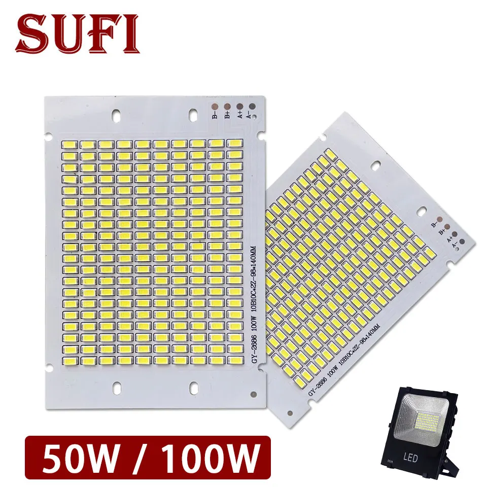 LED Lamp SMD5730 10W 20W 30W 50W led Lighting Source Warm White Pure White led PCB board For DIY 10 20 30 50W Outdoor FloodLight