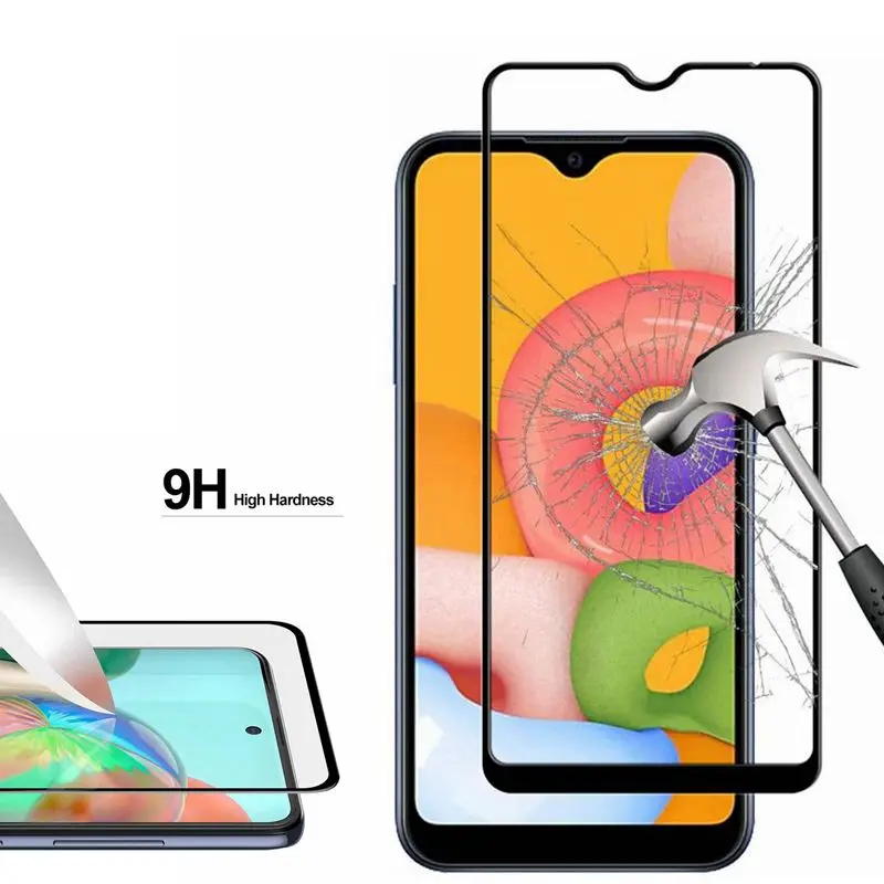 Tempered Glass for samsung A32 A325F DS A52 A525F A526B A72 A725F A02 A022G S21 Protective Screen Film For galaxy A 32 52 72 02