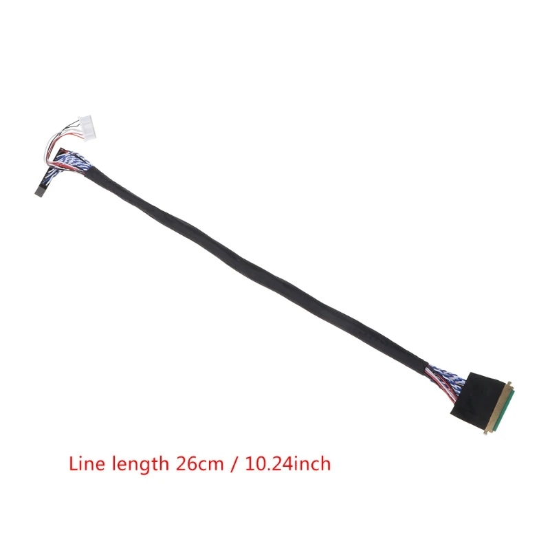 tablet-I-PEX 20453-040T-11 40Pin 2ch 6bit LVDS Cable For 10.1-18.4 inch LED LCD Panel-sata to usb