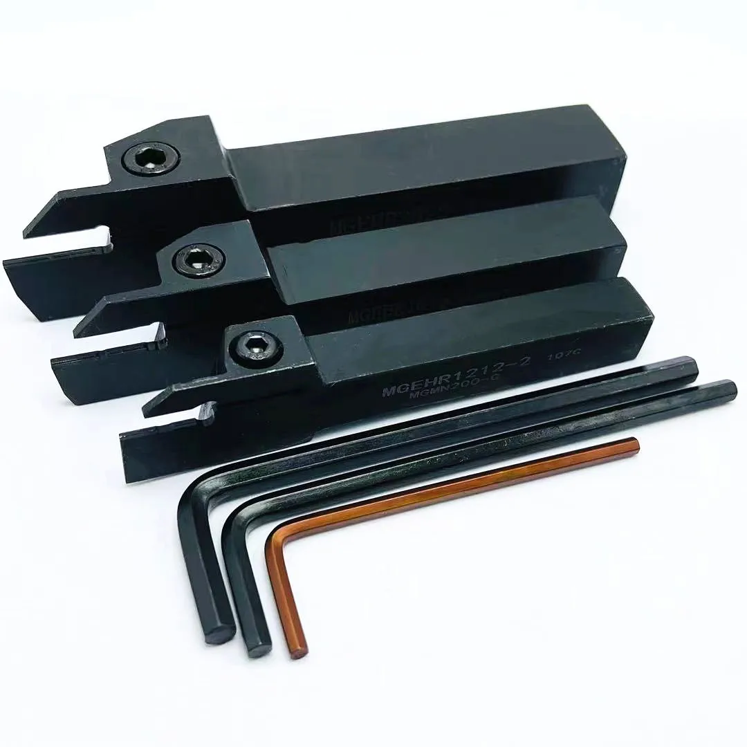 Portautensili per scanalatura MGEHR1010 MGEHR1212 MGEHR1616 MGEHR2020 MGEHR2525 inserti per scanalatura in metallo duro MGMN150 MGMN200 MGMN300 MGMN400