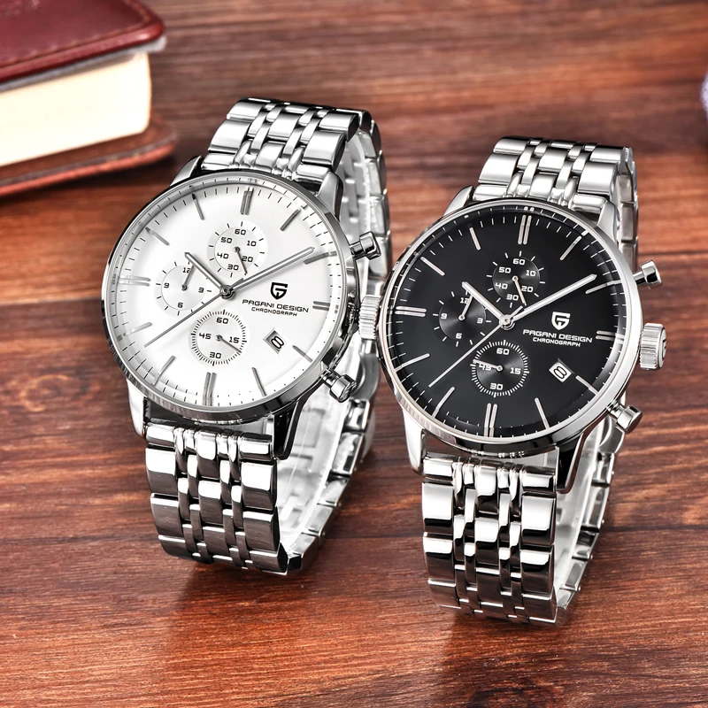 PAGANI DESIGN 2023 New Luxury brand watches for men quartz Chronograph military watch Business Wristwatch men Relogio Masculino