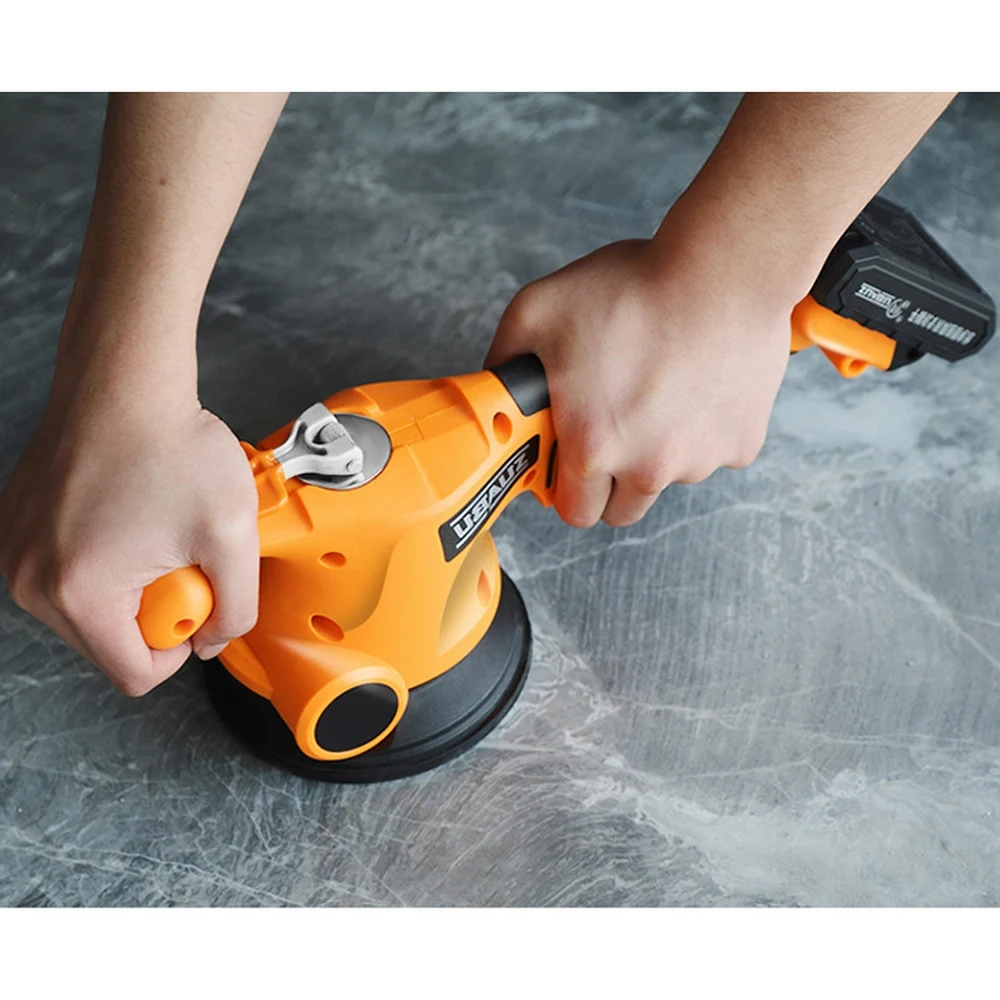 Tile Vibrator Leveling Machine Bricklayer 16.8V Ceramic Tile Suction Cup 13000mAh Lithium Wireless Tile Floor Laying Tool