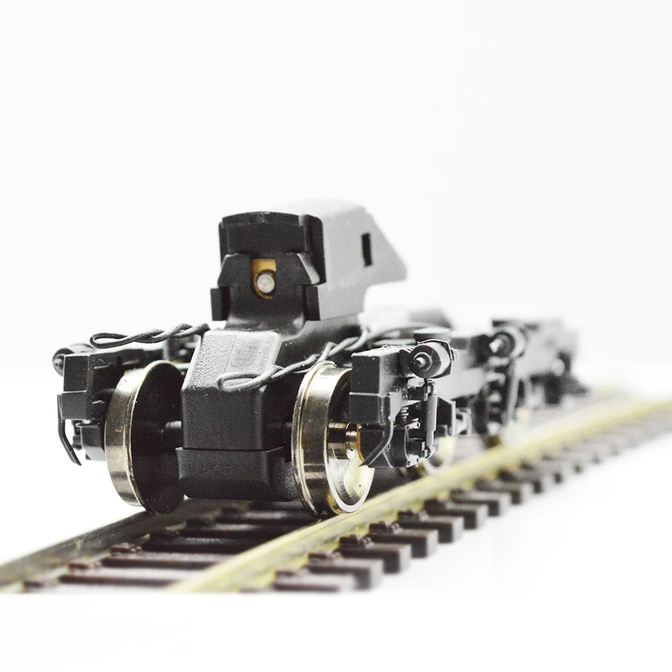 Ho Scale 1:87 Chassis Bogie Model DC 9V Universal Train Undercarriage Kit DIY Modeling Railway Train Accessories Without Motor