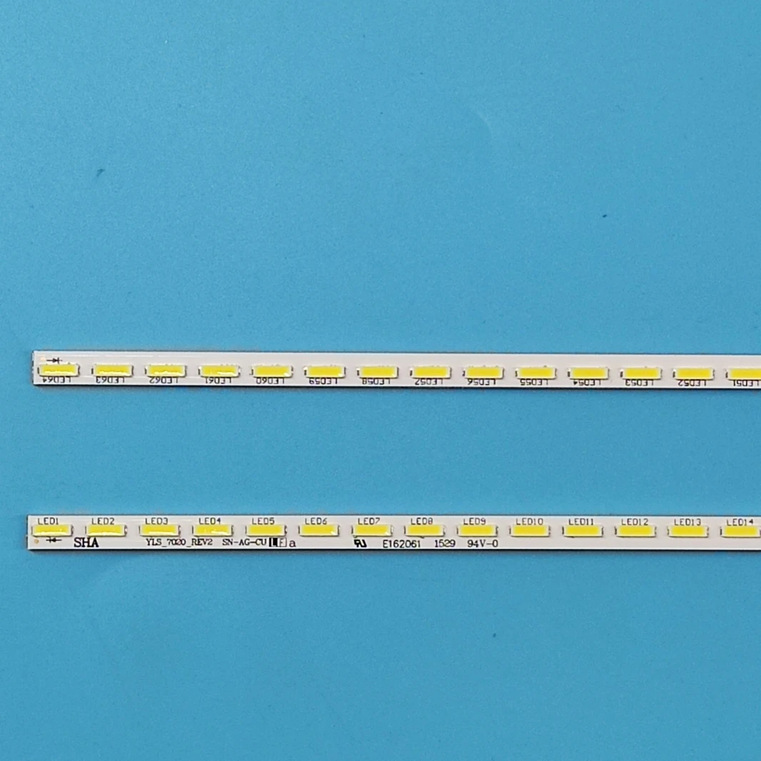 LED bar(2) for Sharp KD-55XD8505 KD-55X8508C KD-55X8505C 55X8507C 55X8500C XBR-55X850C 75.P3C08G001 YLS_HAN55_7020 HRN55