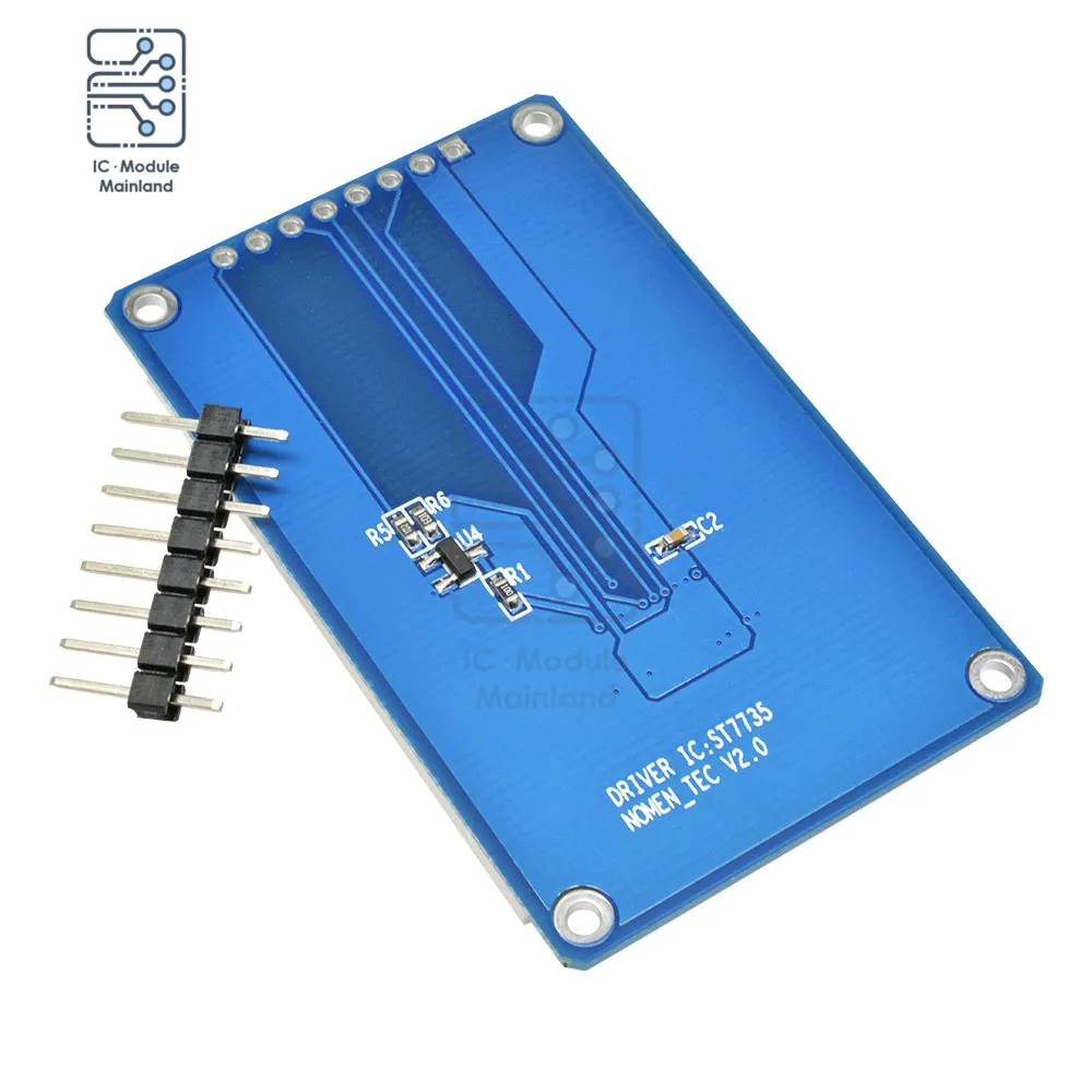 Módulo de pantalla TFT LCD de 1,8 pulgadas, interfaz Serial SPI de Resolución de puntos 128RGBx160, controlador ST7735S para Arduino, TFT LCD