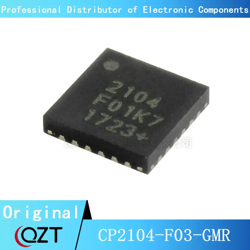 10pcs/lot CP2104-F03-GMR QFN CP2104 P2104-GMR QFN-24 chip New spot