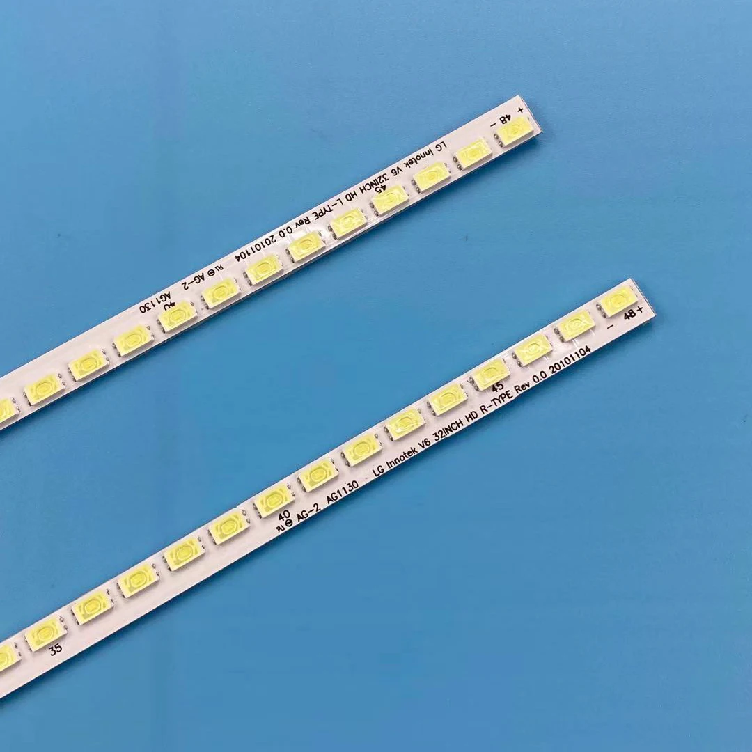 LED Backlight สําหรับ LG Innotek V6 32 นิ้ว HD L-TYPE R 32PFL5406 32PFL5406H 32LV2500 32PFL5306 LC320EXE LC320EXN 32LV250U