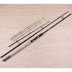 ZZ65 Pioneer 3.3m 204g 3.6m 240g 3.9m 256g H Hard Fast Fishing Rod with UL L and ML 3 Tips One Tip Carbon the Other 2 Glassfiber