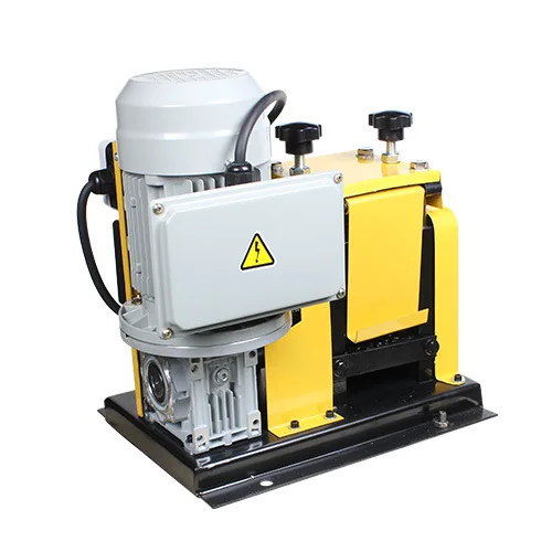 Small Automatic Wire Electric Stripping Machine Wire Cable Waste Material Recycling Factory Tools Stripping diameter 220mm