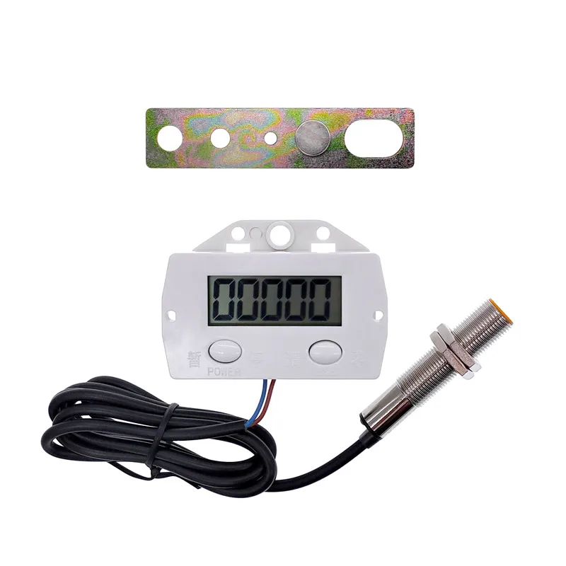 Electronic digital display counter proximity Industrial magnetic sensor switch punch counter automatic induction counter meter