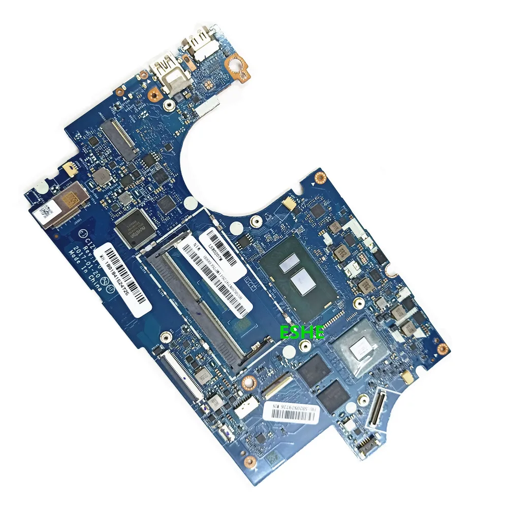 CIZV0/S0 LA-E581P Motherboard For Lenovo ideapad 80XC 720S-14IKB Laptop Motherboard I5-7200U GF940MX 2GB graphics card