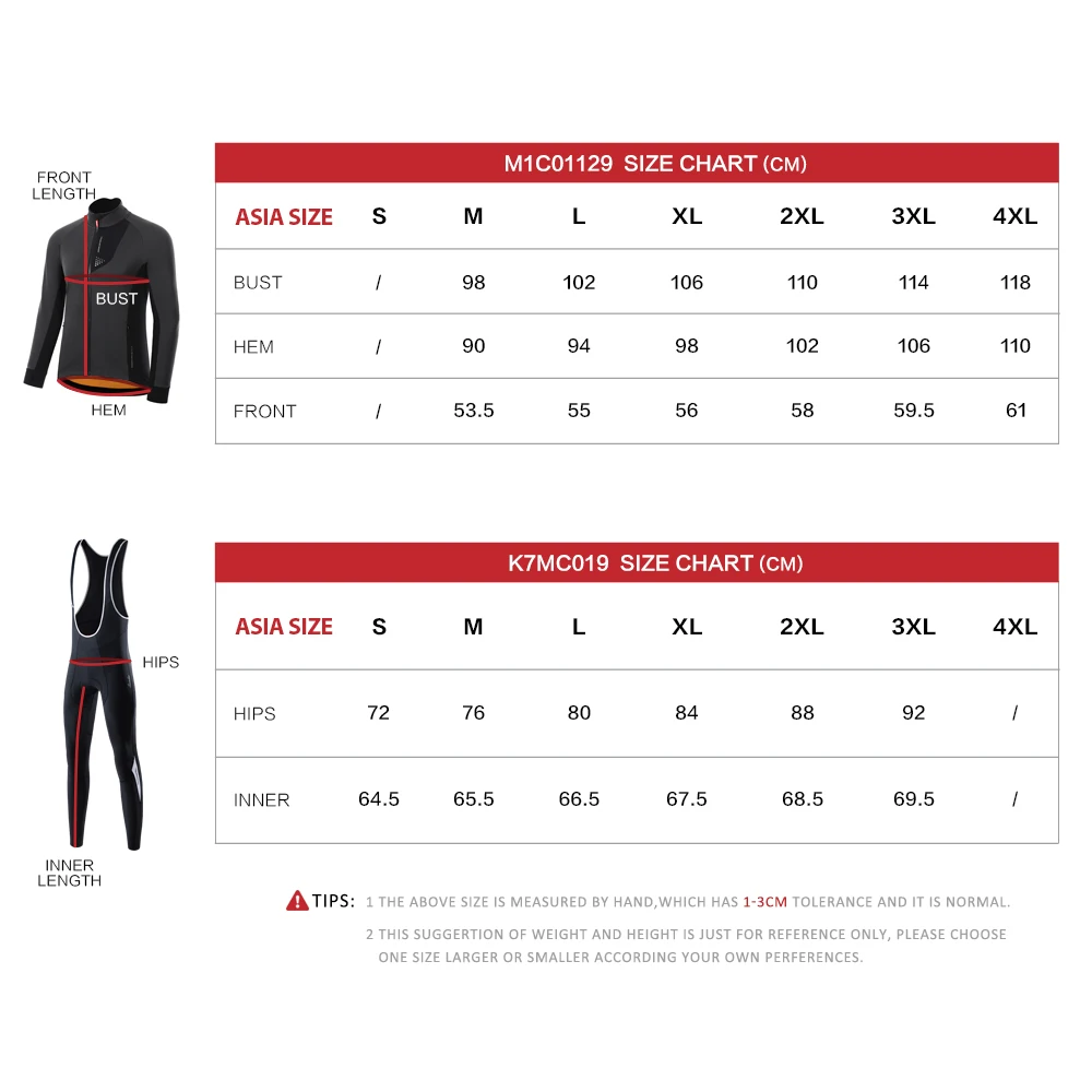 Santic Long Sleeve Warm Cycling Set for Men Winter Outdoor MTB Sports Fleece Jacket Bicycle Bib Pants Thermal Road Bike Suits