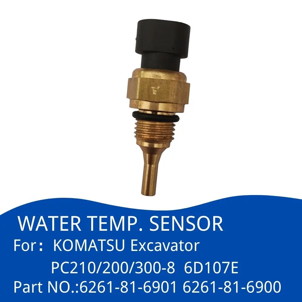 6261-81-6901 Excavator Water Temperature Sensor Alarm for KOMATSU PC200/210-8 6D107E High Quality Spare Parts  Accessories