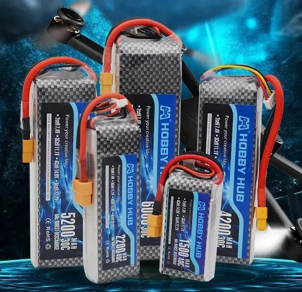 3S lipo battery 11.1V 5200mAh 6000mah 4200mAh 3000mah 2800mah 2200mah 1500mah lipo with Deans plug for RC Cars