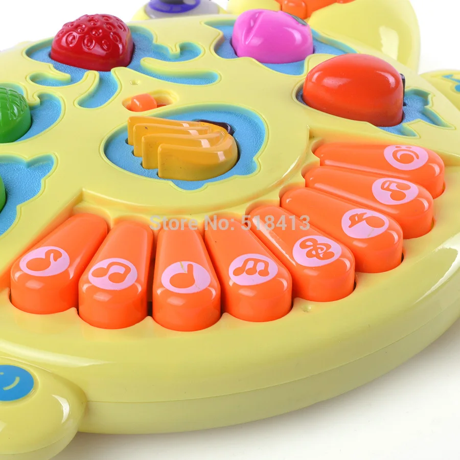 Multifunction Fancy Baby Infant Children Toy Animal Farm Music Piano Keyboard Learning & Exercising Type Electronic Plastic