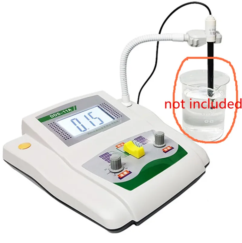 

Conductivity Monitor Conductivity Meter Testeelectric Conductivity Rate Instrument Tool LCD Fisplay Temperature Compensation