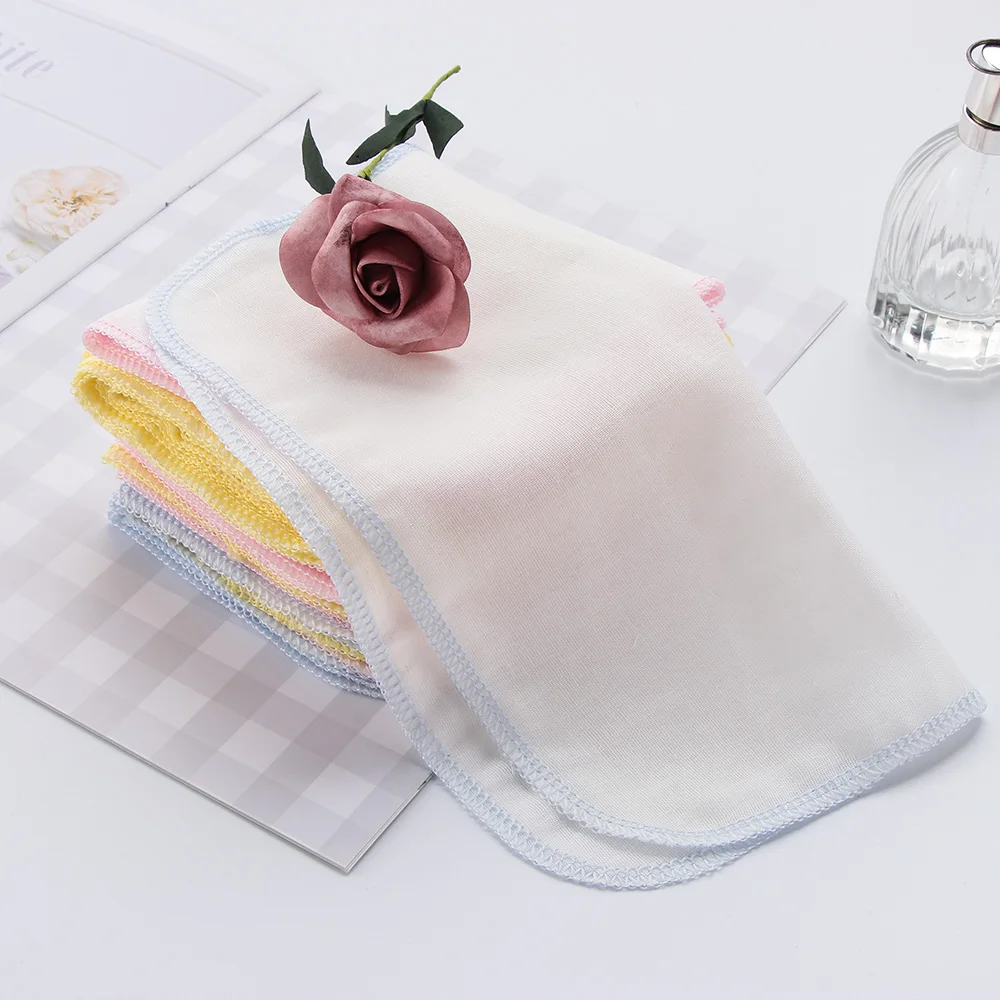 10pcs Soft Face Refresh Clean Towel Ultra-thin Harmless Cotton Muslin Cloth Makeup Remover Facial Cleansing Pad Skin Care Tool