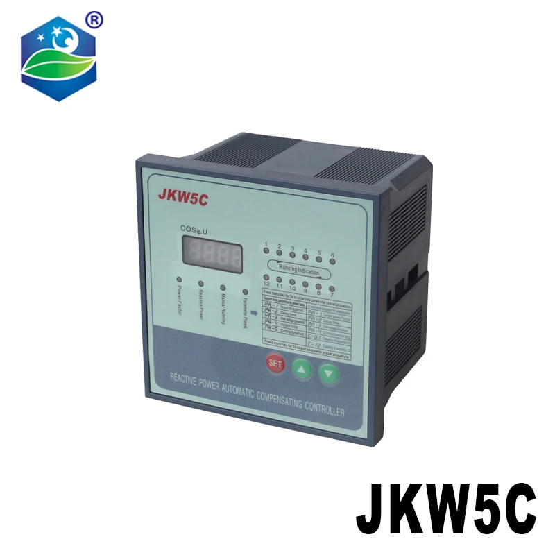 JKW5C   JKL5C power factor 380v  4steps Reactive power automatic compensation controller capacitor for 50/60HZ