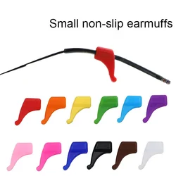Soporte antideslizante de silicona de alta calidad para gafas, accesorios de sujeción, gancho para la oreja, tapones de punta de templo para gafas deportivas, 1 par