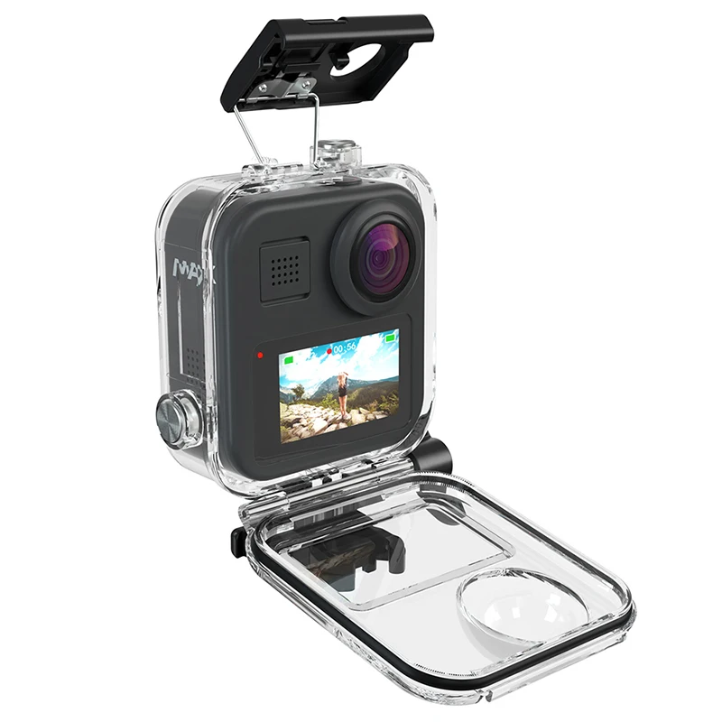 Waterproof Housing for Gopro Max Action Camera Touch Screen Case Housing Protective Underwater Dive for GoPro MAX Accessories