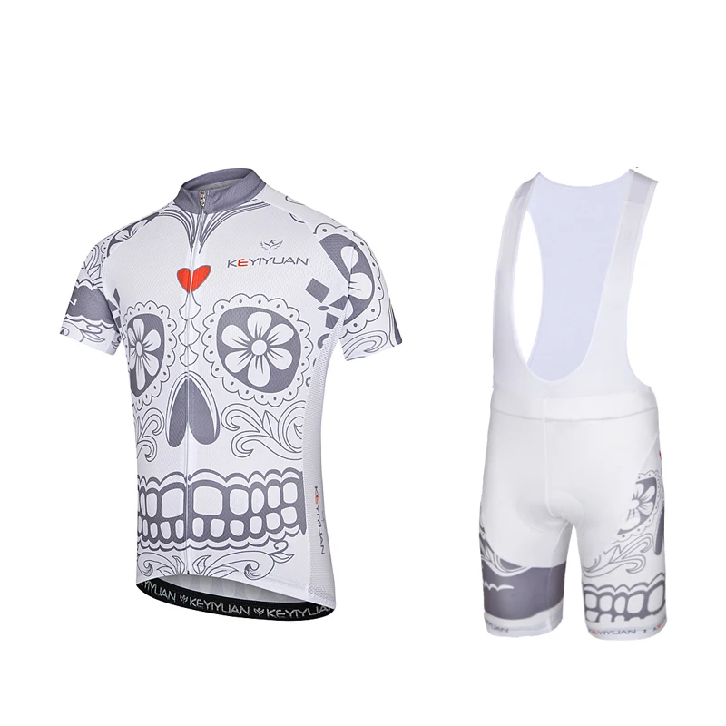 KEYIYUAN-Camiseta de Ciclismo para Hombre, Maillot Masculino de Manga Corta para bicicleta de montaña, Trek Wielerkleding Heren