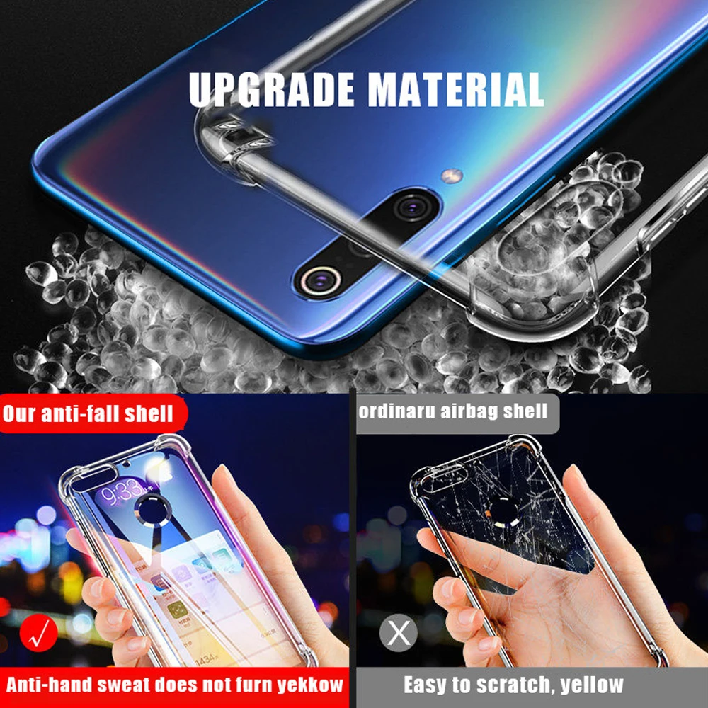 phone case for xiaomi mi 9 SE lite 9T pro mobile phone accessories mi CC9 pro CC9 coque bumper fitted silicone cases shockproof