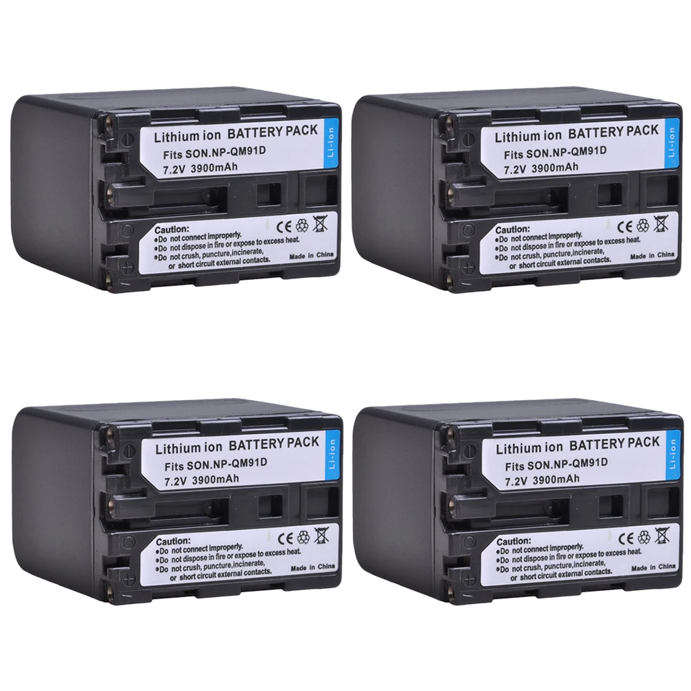 3900mAh NP-QM91D NP QM91D Battery for Sony NP-FM50 NP-QM71 NP-FM70