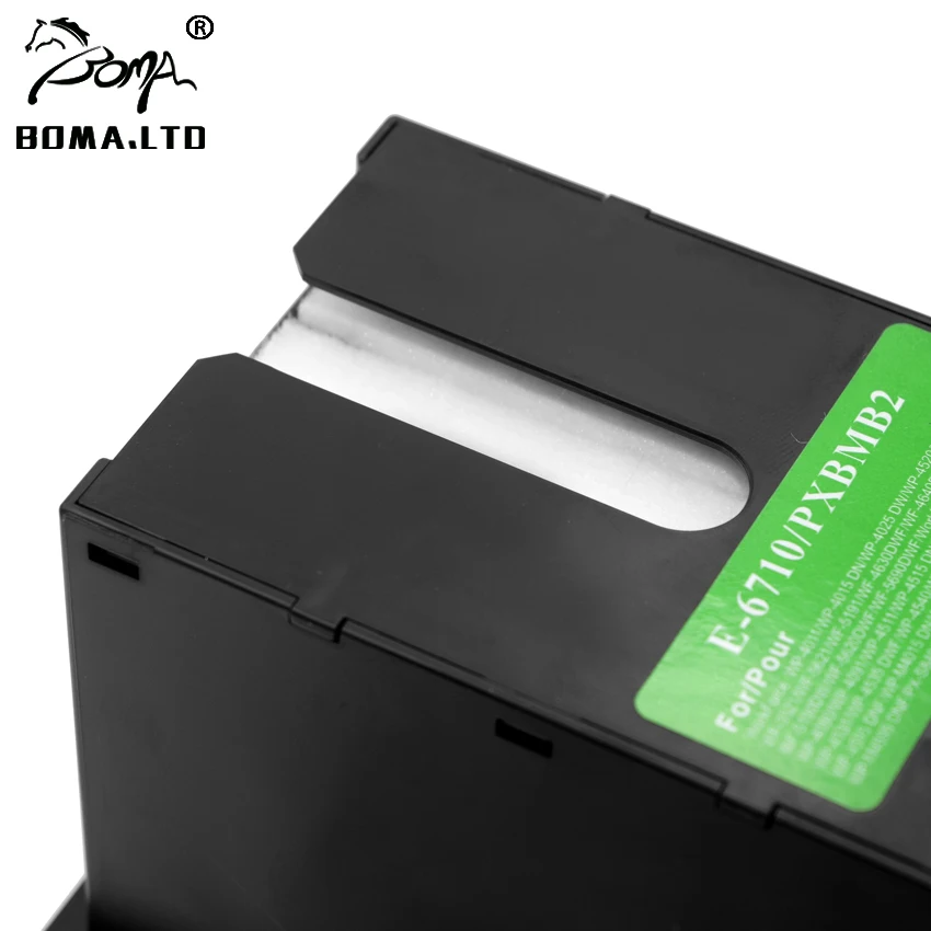 Imagem -05 - Resetter Tinta Manutenção Caixa Resíduos Tanque de Tinta para Epson Workforce Wp4525 Wp-4015 Wp-4025 Wp-4095 Wp-4515 Wp-4535 Wp-4595 T6710