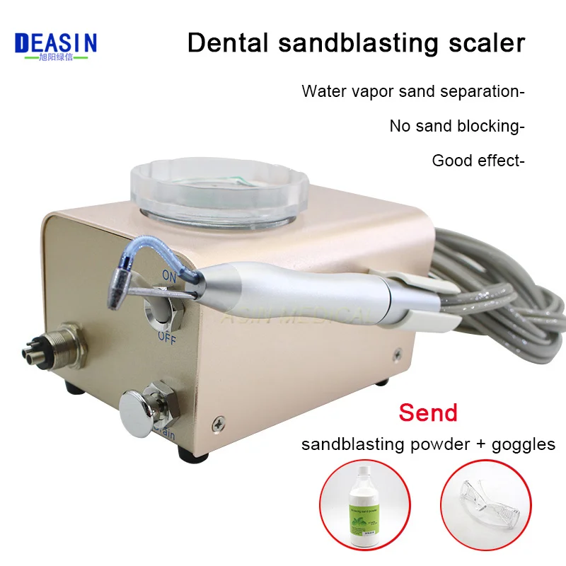 Dental Lab Cleaning Air Water Prophy Polishing Sandblasting Machine Dentistry Other Equipment