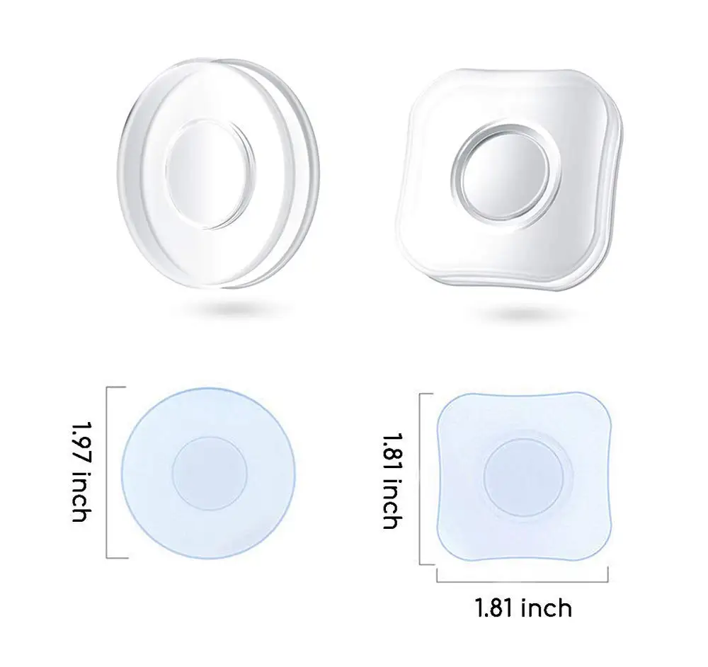 Uniwersalny Nano magiczna naklejka uchwyt samochodowy telefon bez śladu magia Nano dorywczo wklej podkładka gumowa naklejki ścienne do kuchni stojak ładowania