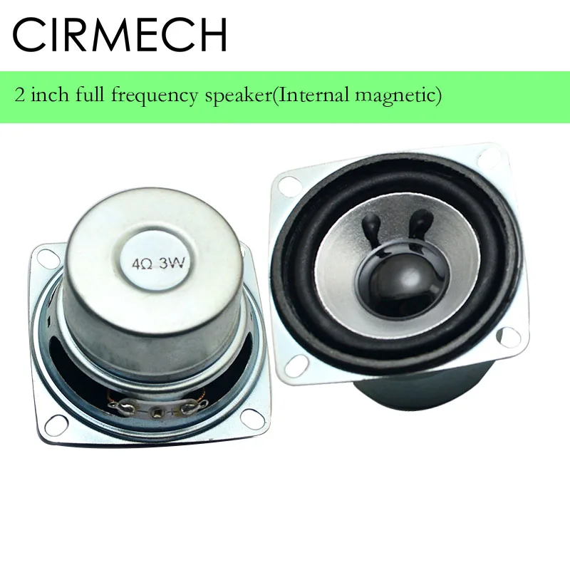 CIRMECH 2 بوصة تردد كامل المتكلم HIFI عالية الدقة مكبر الصوت 1 قطعة