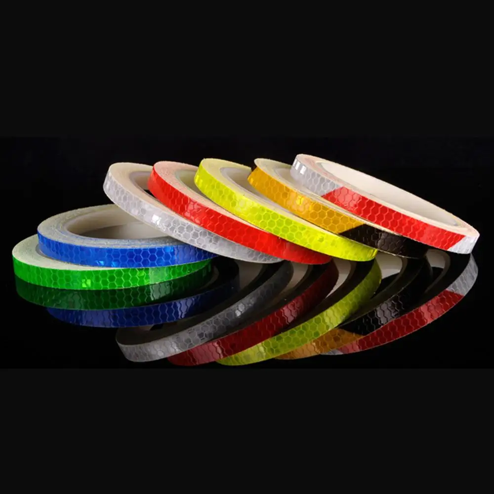 8M DIY Car Luminous Stickers Reflective Tape Motor Bike Truck Night Light Shining Warning Adhesive Glow Paper Auto Accessories