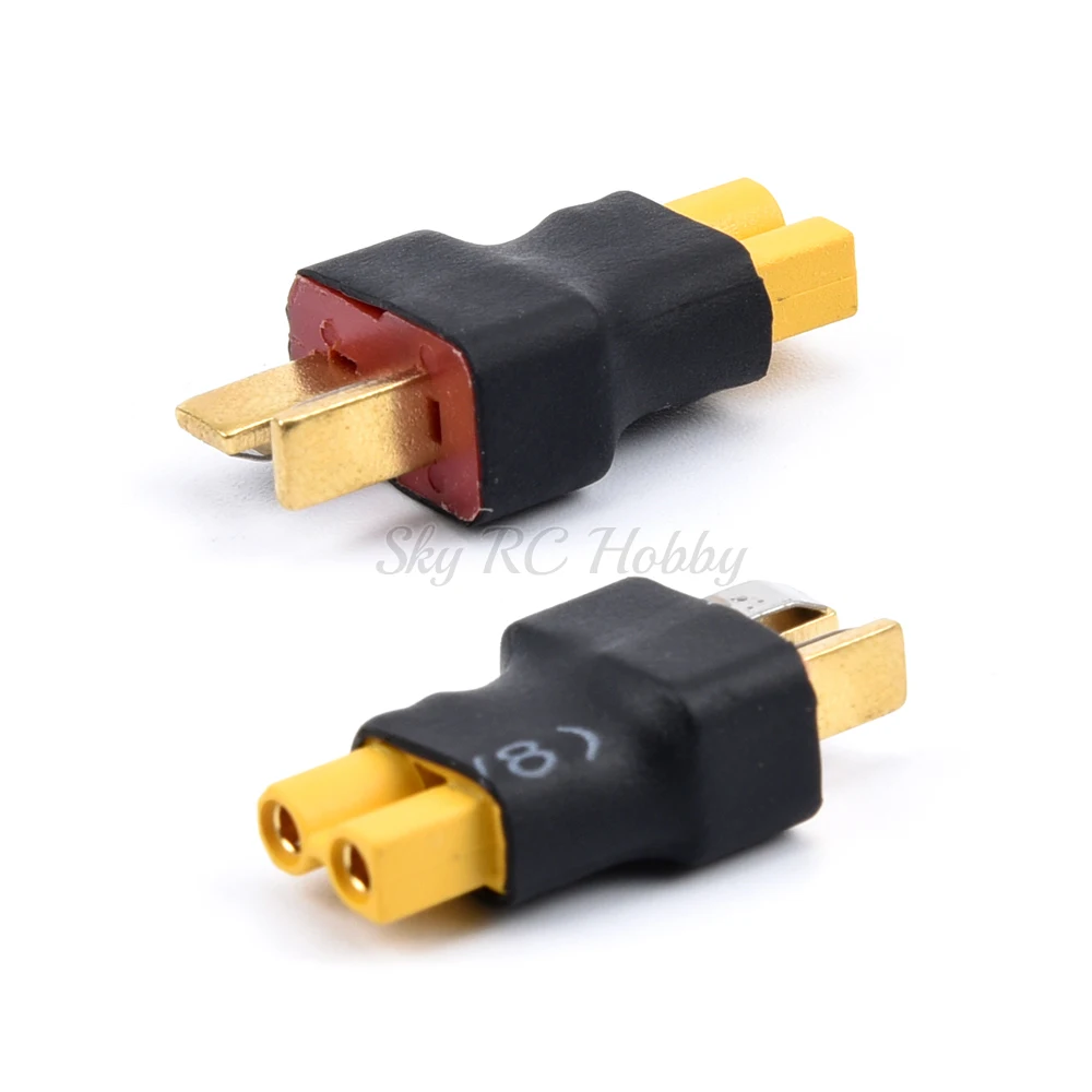 1PCS XT30 Male / Female to XT60 / T Plug Female/Male Power Adapter Converter RC Drone Connector Adapter Battery Converter Plug