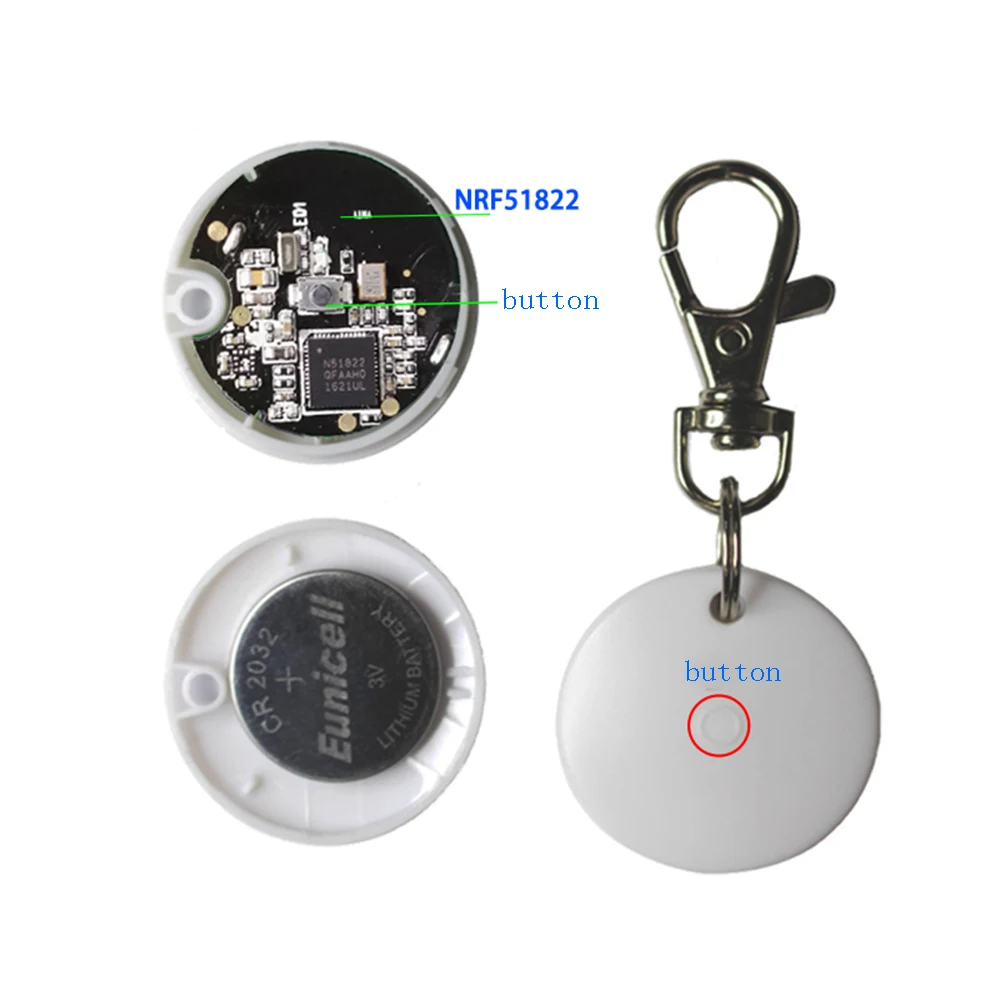 Taidacent nRF51822 Beacon Module Portable IoT Ibeacon Base Station Device Ibeacon Tags Bluetooth-compatible Proximity Beacon