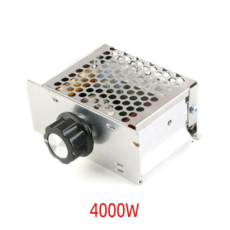 AC 220V 10000W/5000W/4000W SCR Voltage Regulator Dimming LED Dimmer Motor Speed Controller Thermostat Dimer 220 V Power Supply