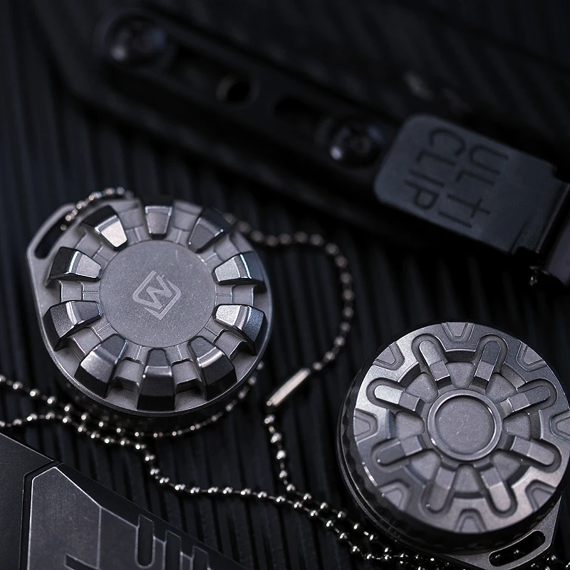 

New Titanium Alloy Mini Necklace Pendant Waterproof Warehouse Waterproof Box Medicine Box Bottle